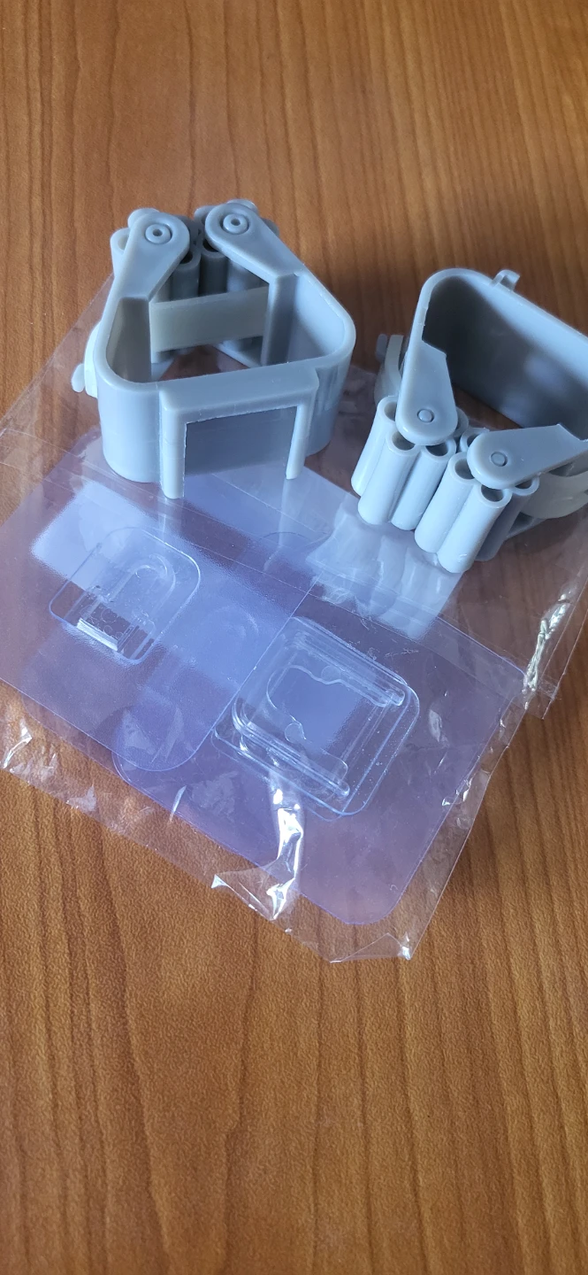 Adhesive Broom Holder Clips (2-pack)