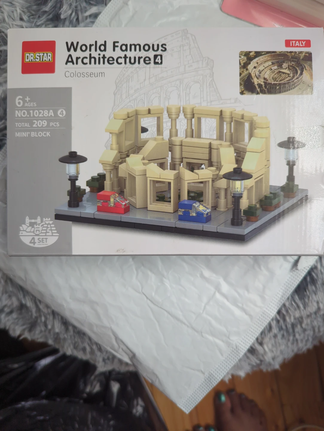 DR.STAR World Famous Architecture 4 Colosseum Mini Block Set