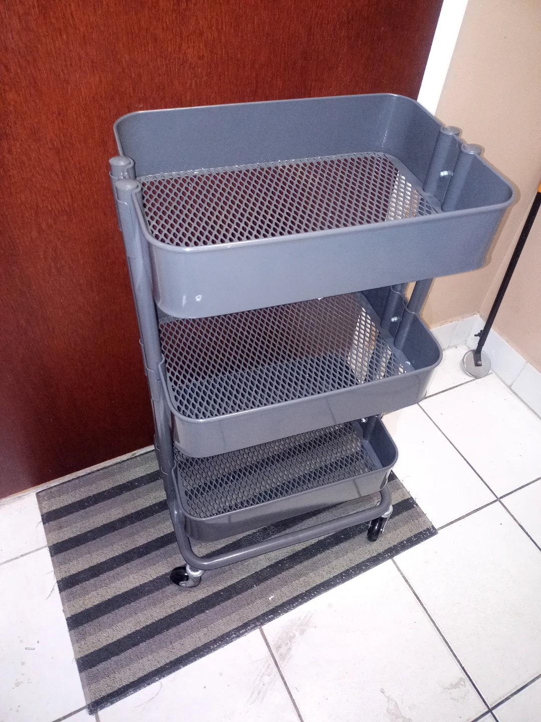 RÅSKOG IKEA Utilty 3 Tier Cart - Gray - photo 4
