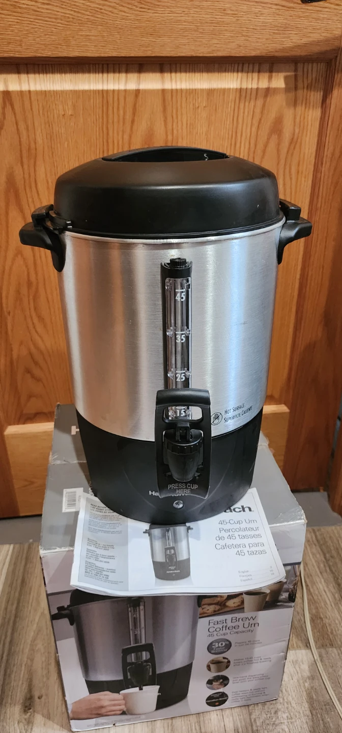 Hamilton Beach 45-Cup Coffee Urn⚽ - photo 2