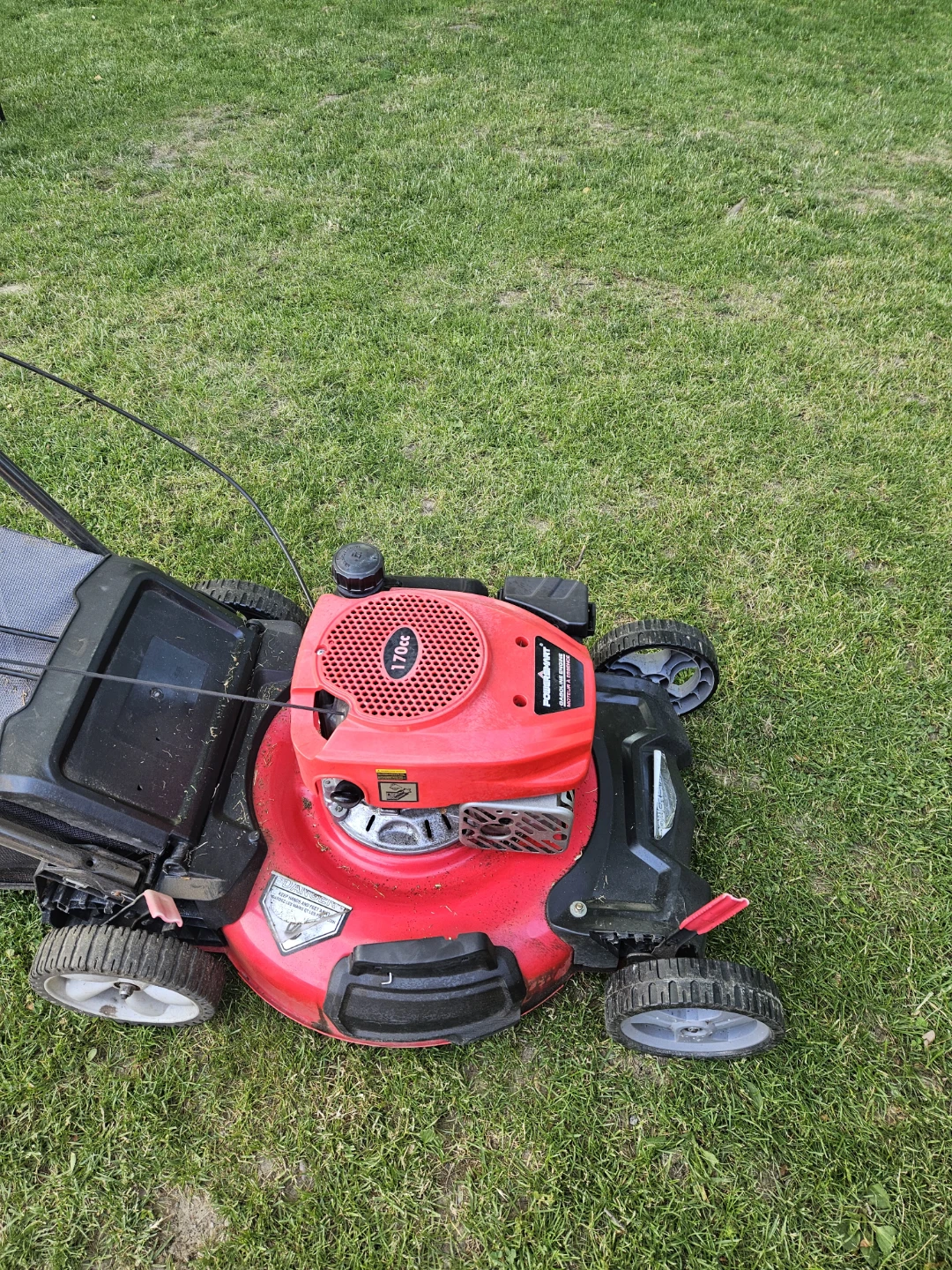 PowerSmart Gas Lawn Mower 170cc - photo 3
