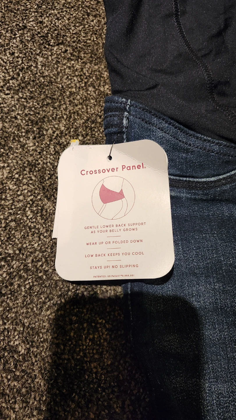 Isabel Maternity Crossover Panel Bermuda Shorts Size 4 - photo 3