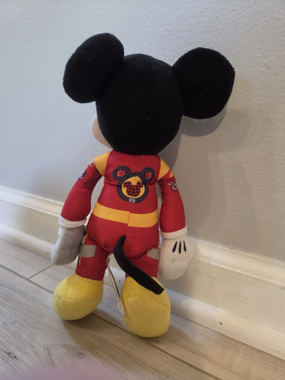 Mickey Mouse Race Car Driver Plush Toy 10" - photo 4