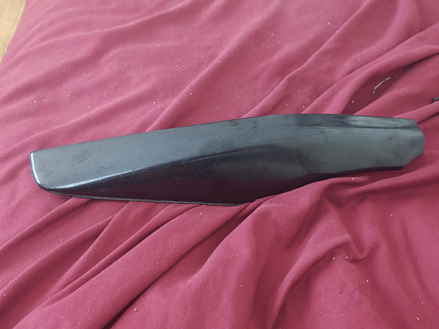 Black Plastic Trim Piece