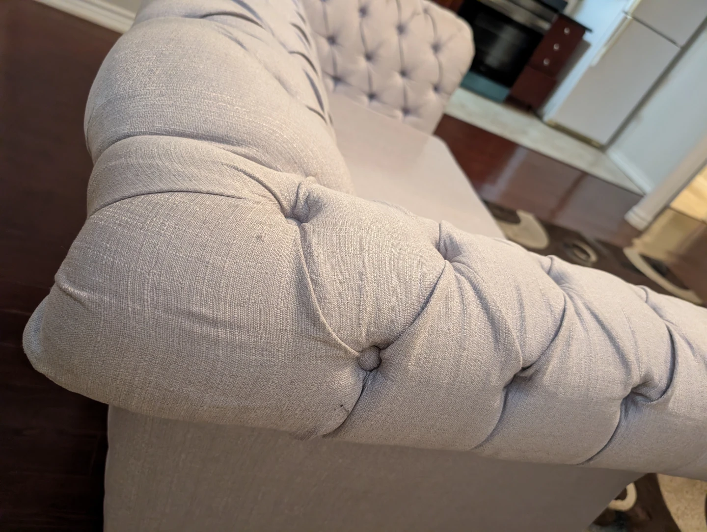 Tufted Loveseat Sofa
