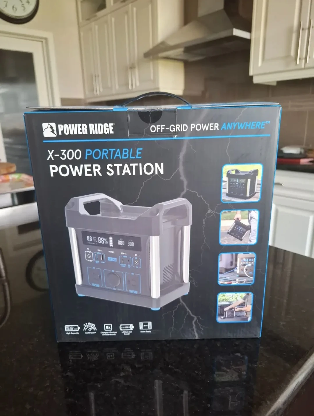Power Ridge X-300 Portable Power Station.