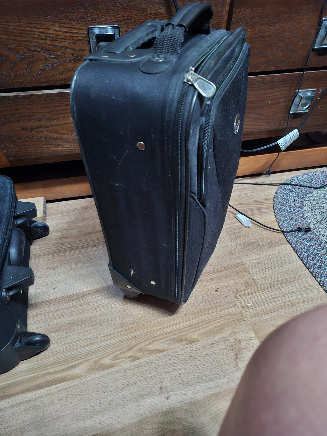 Black Jet Set Carry-On Luggage - photo 3