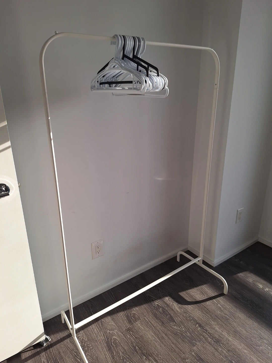 IKEA MULIG Clothes Rack White 99x152 cm - photo 2