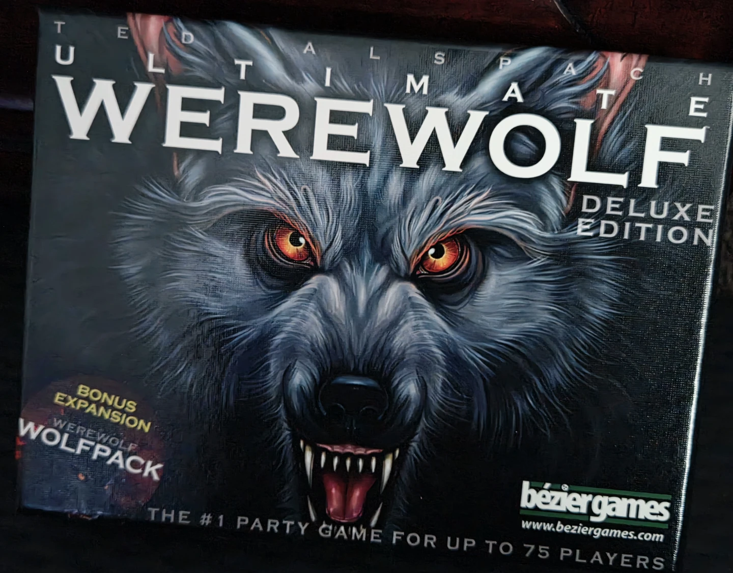 Ultimate Werewolf Deluxe Edition Board Game ⚽️