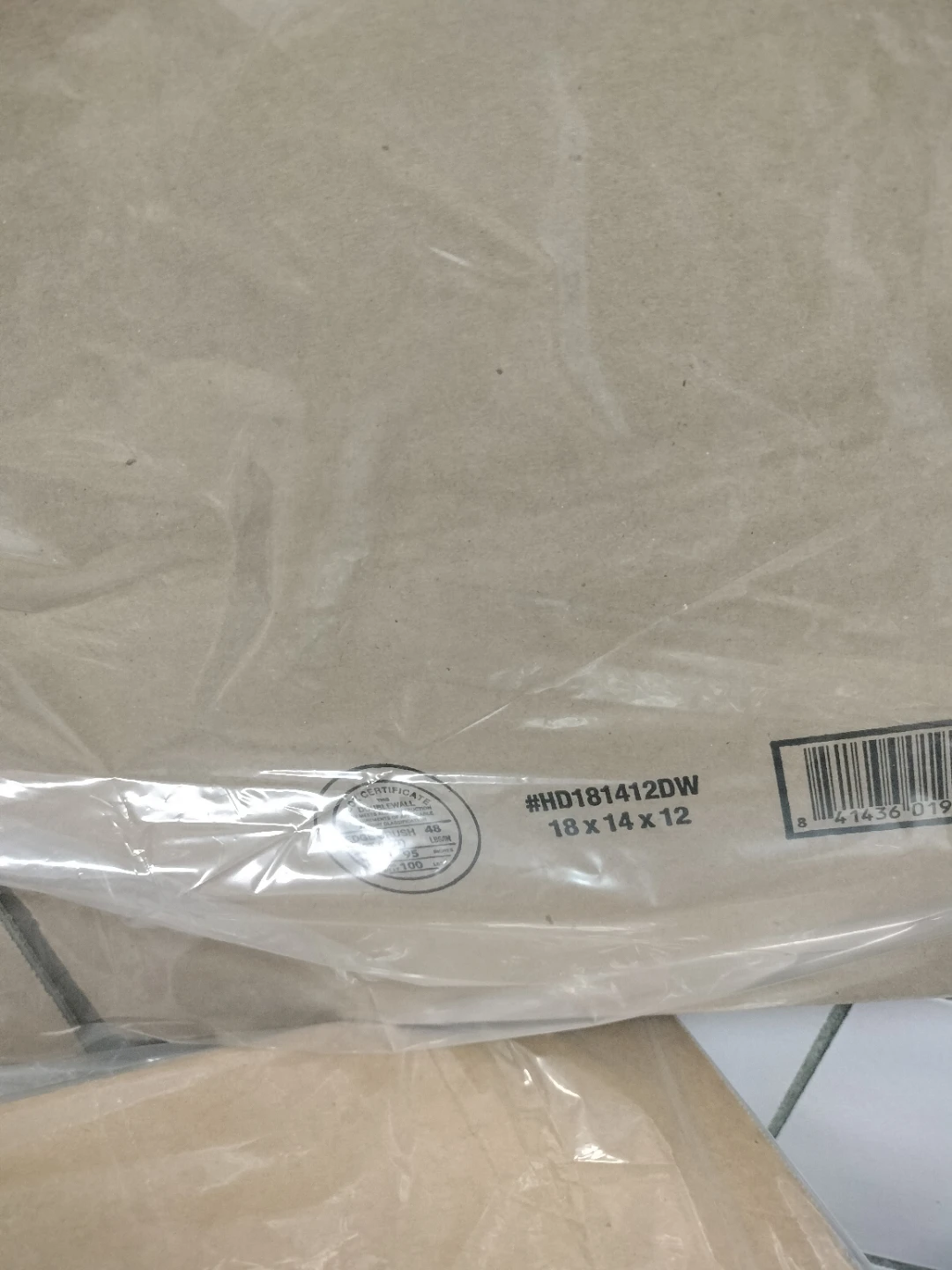 6  18x14x12 cardboard boxes