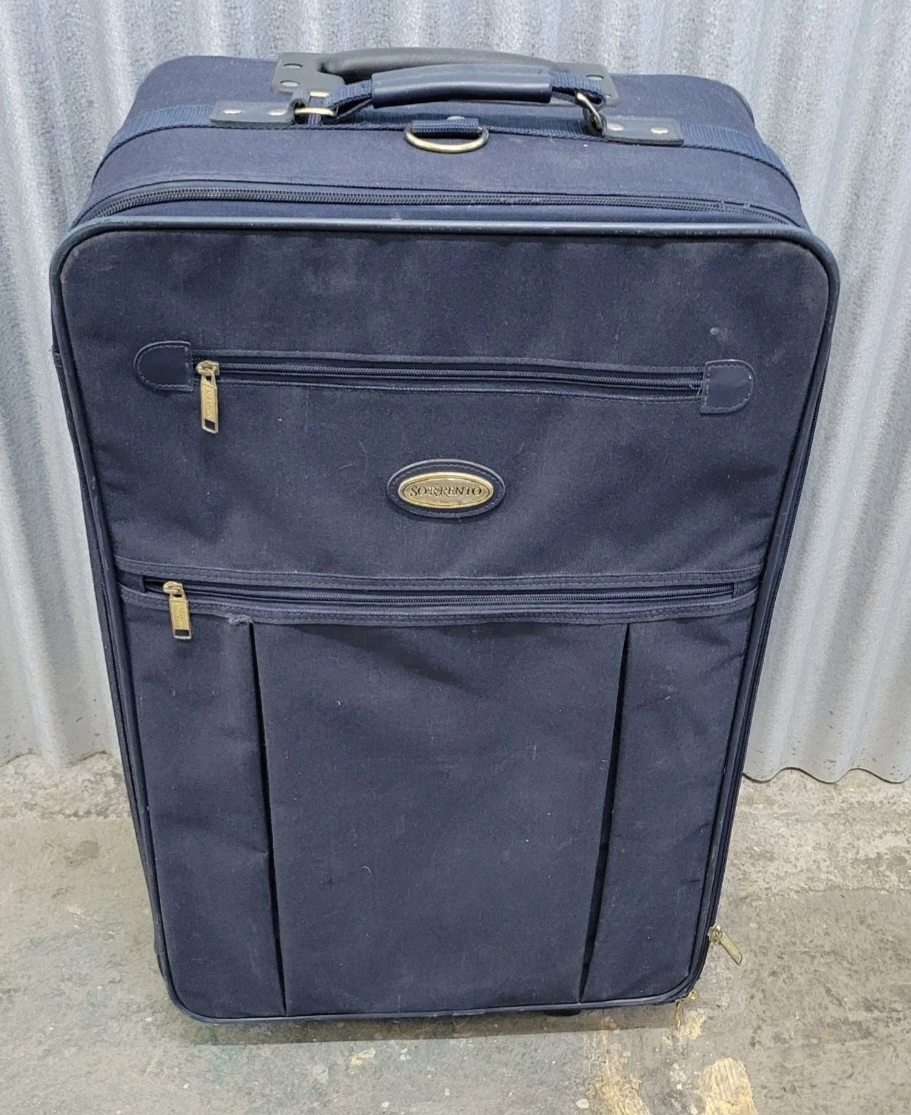 One way suitcase. Has a problem!