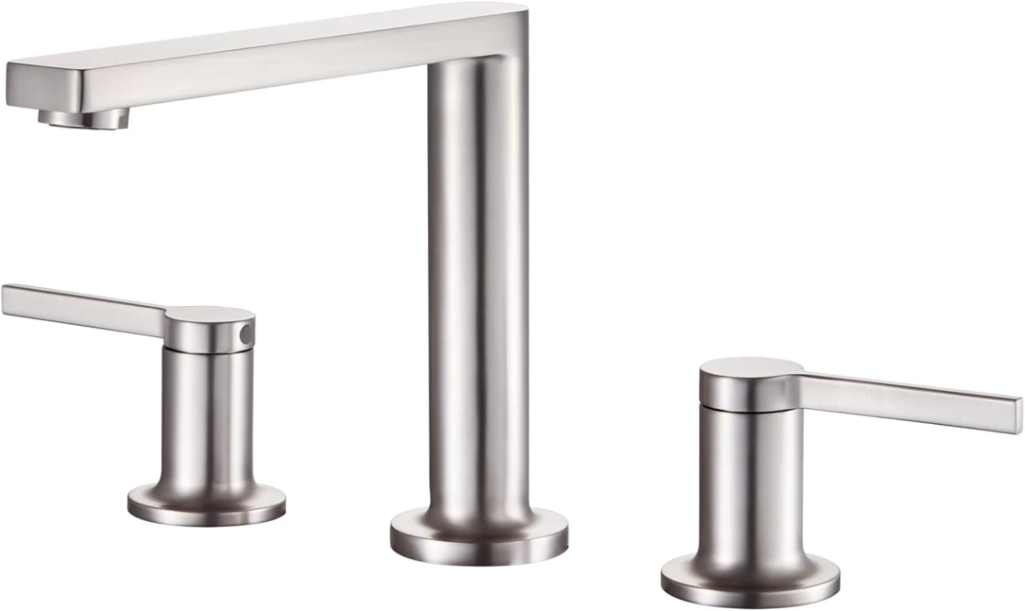 Brushed Nickel Bathroom Faucet