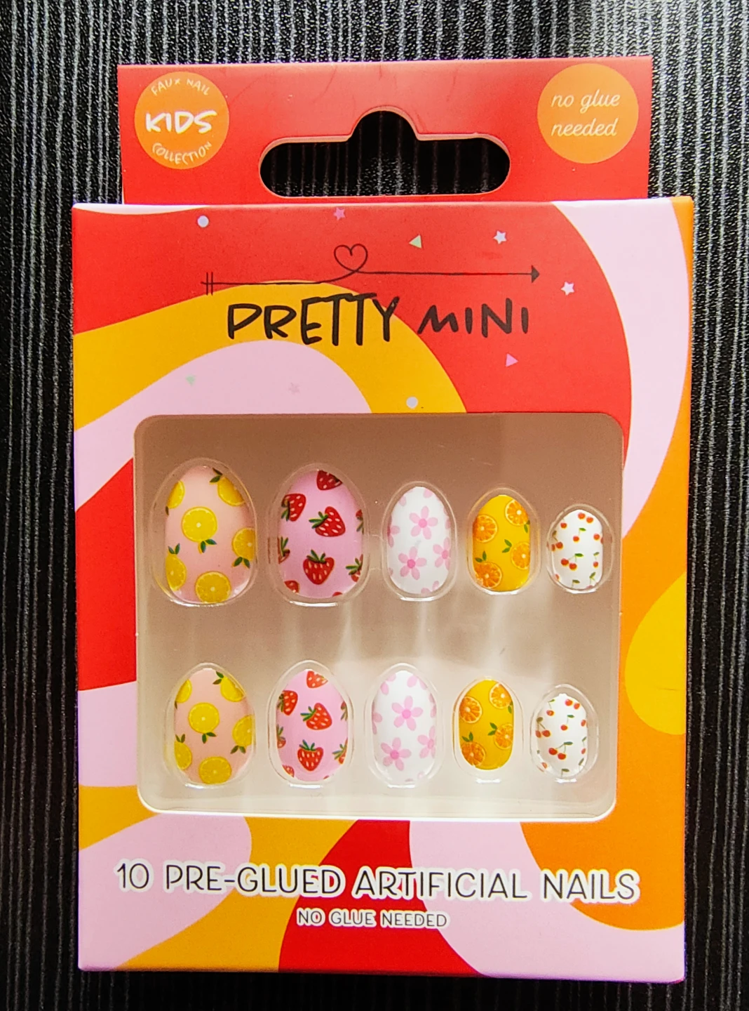 Pretty Mini Faux Nail Kids Collection