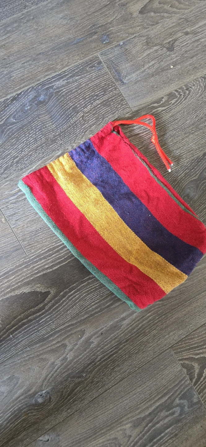 Striped Hammock with Carrying Bag - photo 3