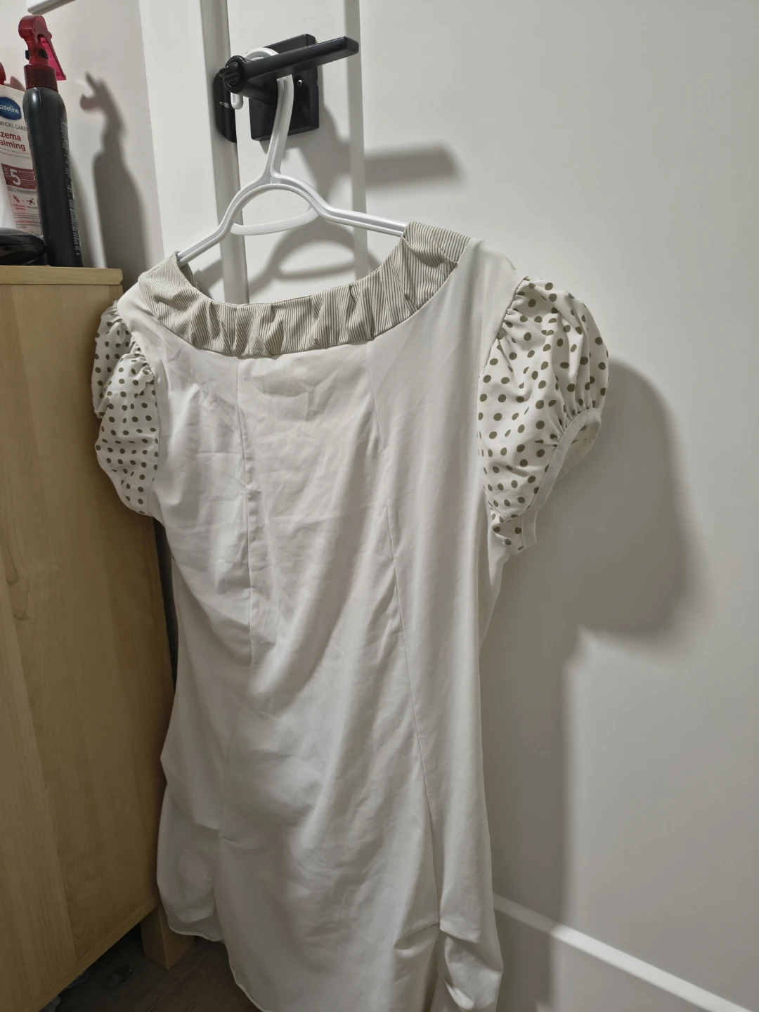 Green and white dress - photo 4