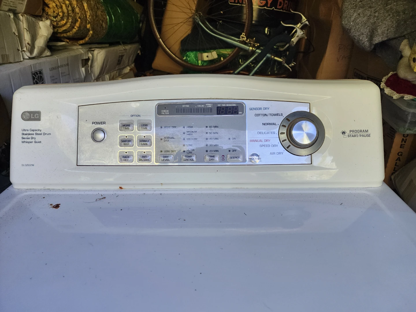 LG Ultra Capacity Electric Dryer - photo 3