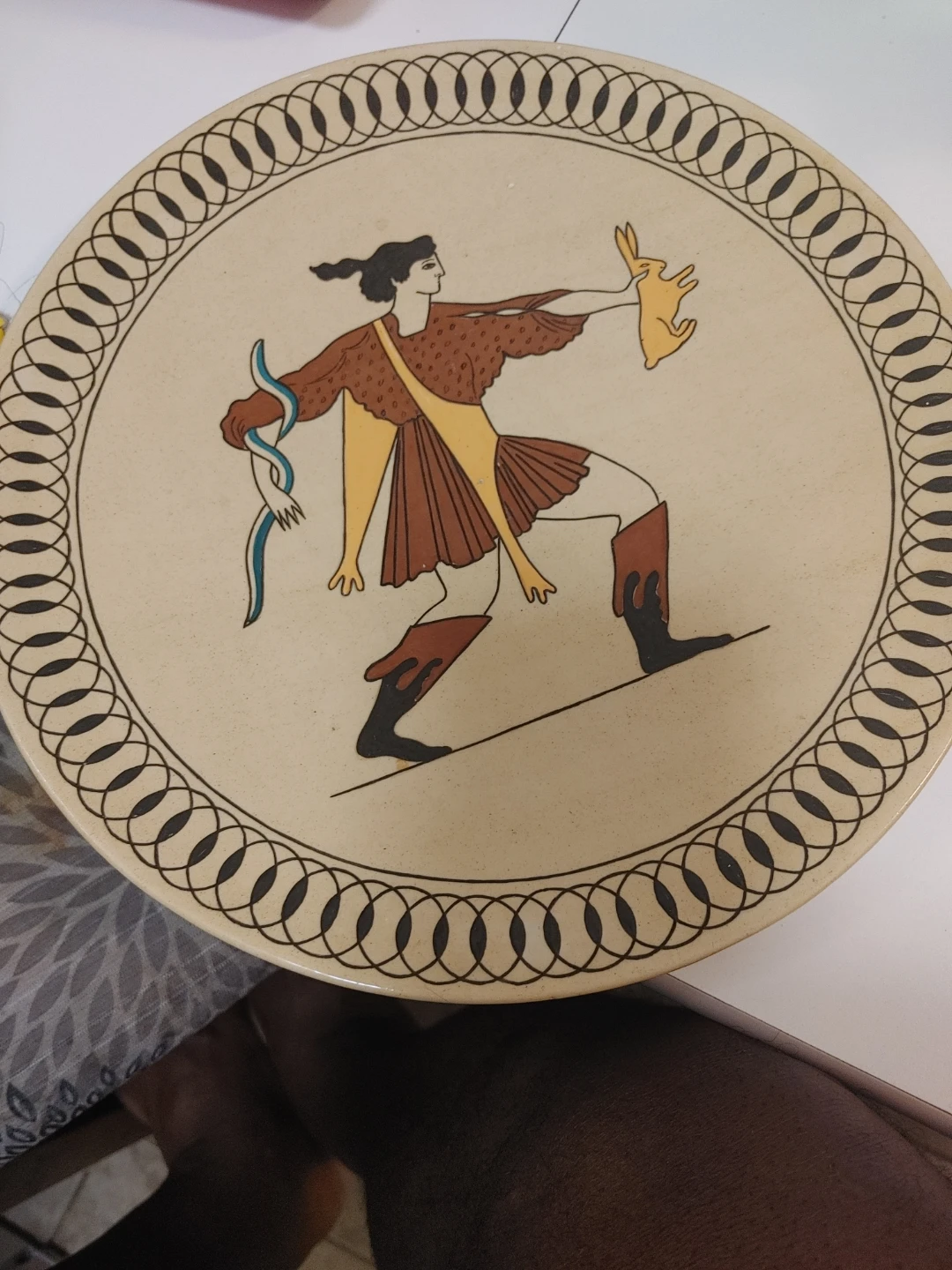 Decorative Plate with Personalized Message - Sept 1955 - photo 2