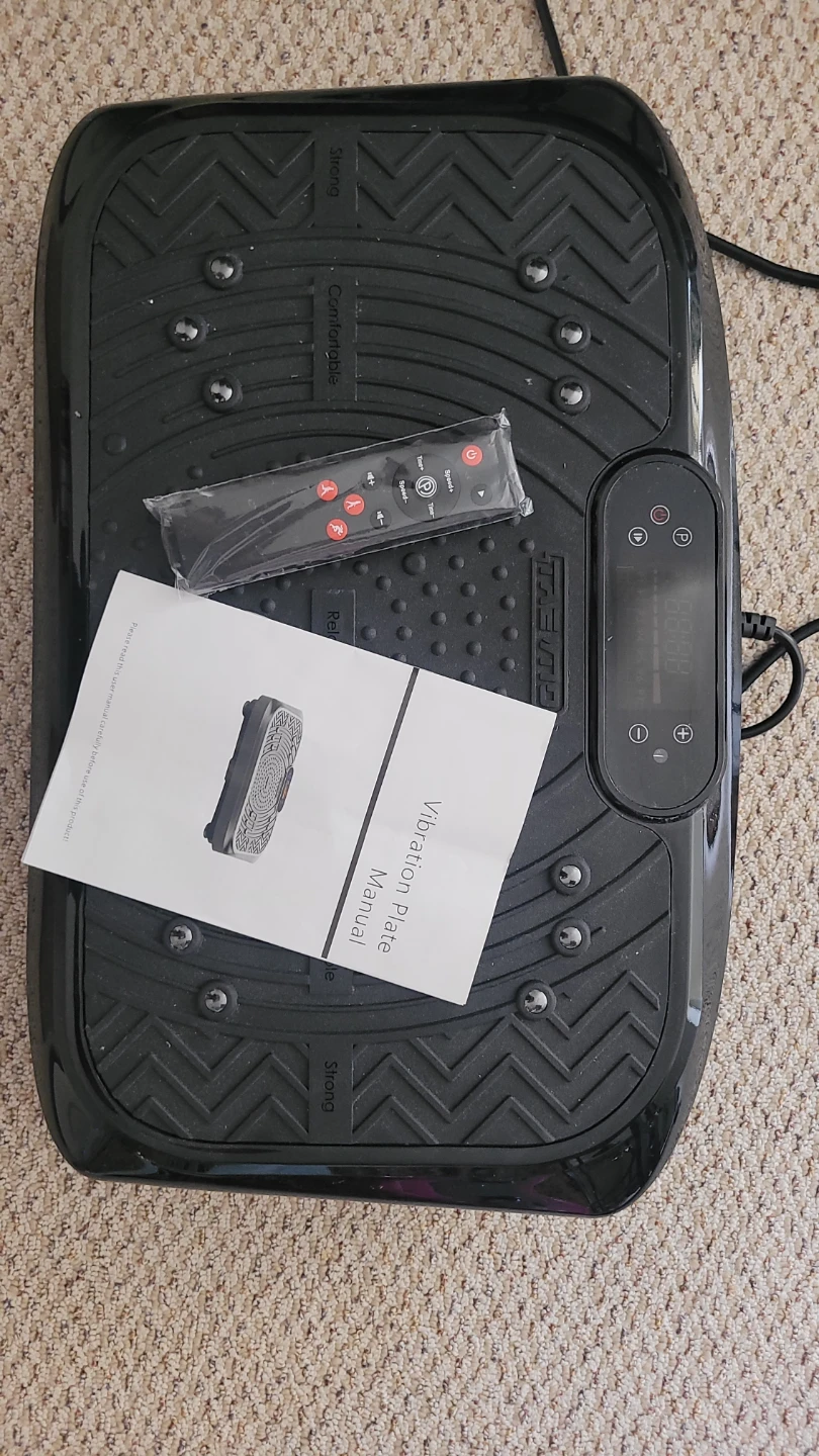 Vibration Plate Exercise Machine – Like New - photo 2