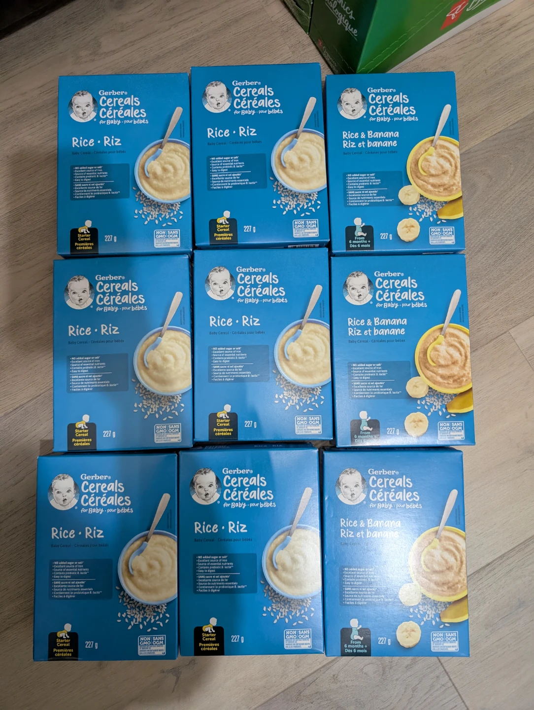 Gerber Cereals for Baby Rice and Banana - 227g