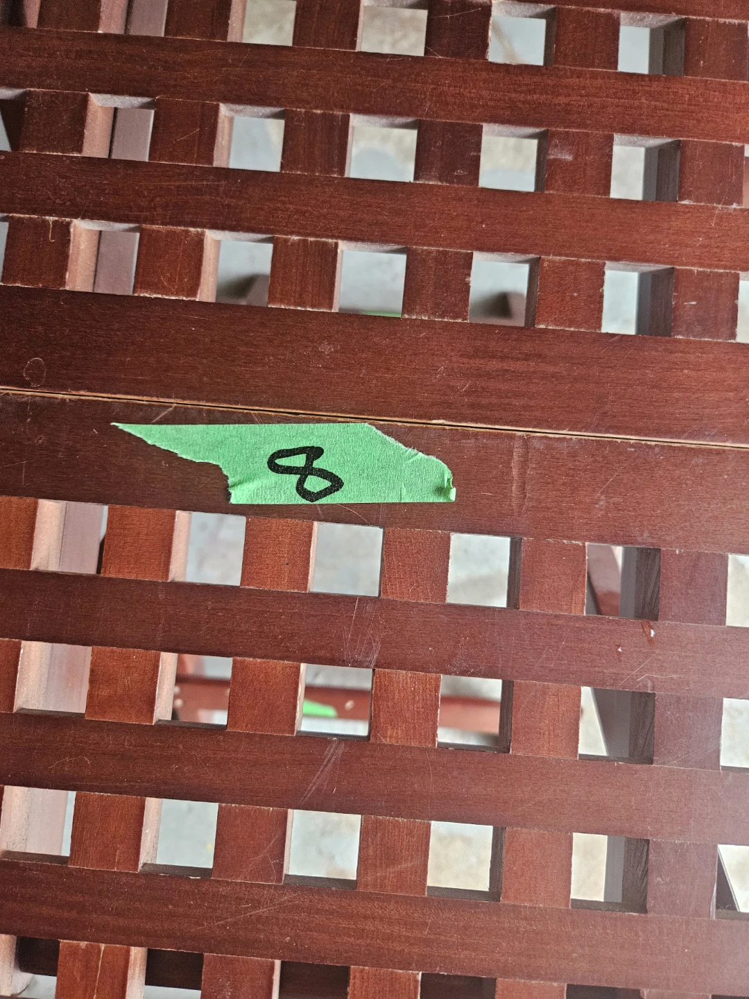 Wooden Folding Side Table - photo 5