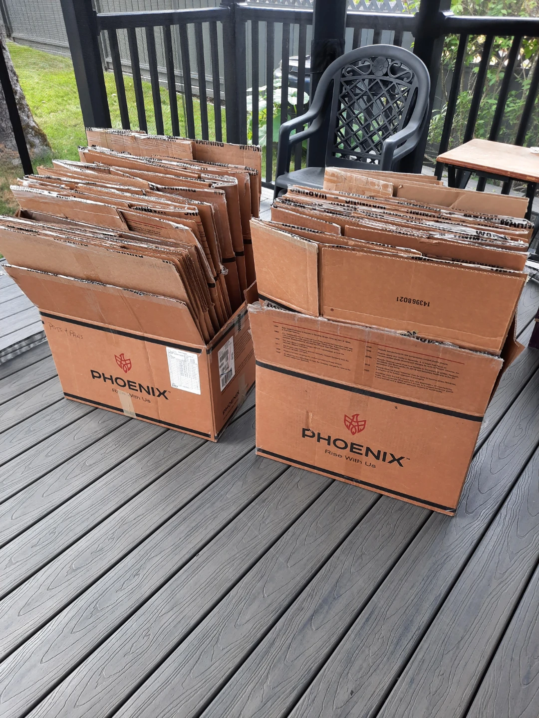 Free packing boxes
