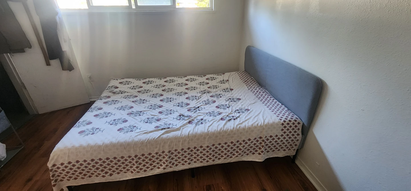 IKEA FULL SIZE BED MATTRESS AND FRAME - photo 2