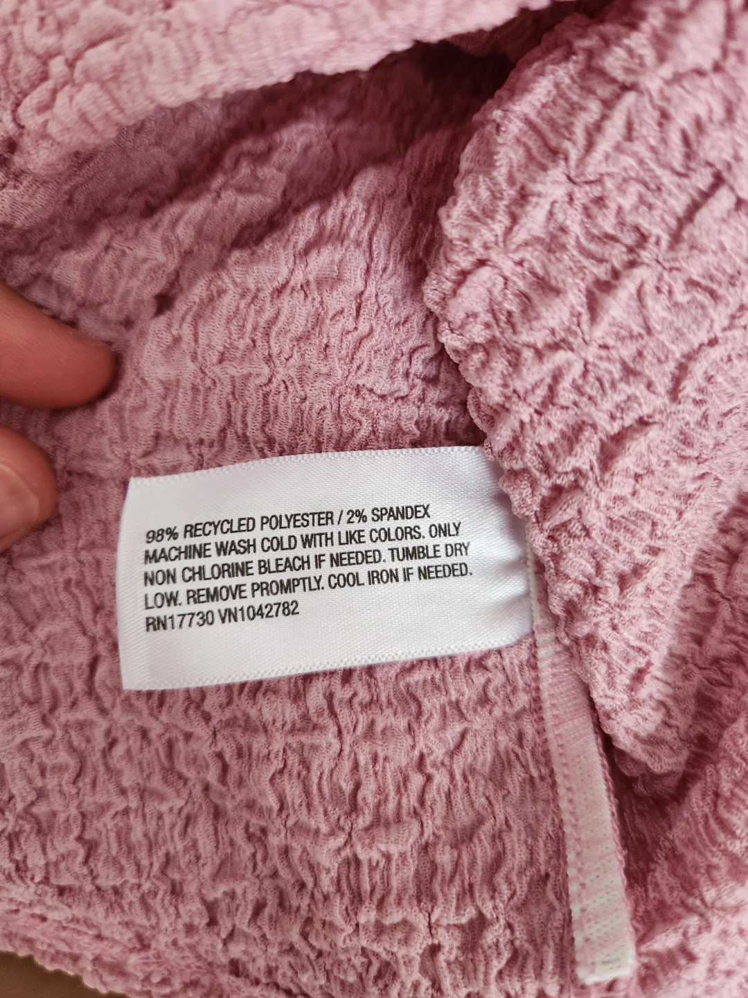 A New Day Pink Smocked Mock Neck Top - photo 4
