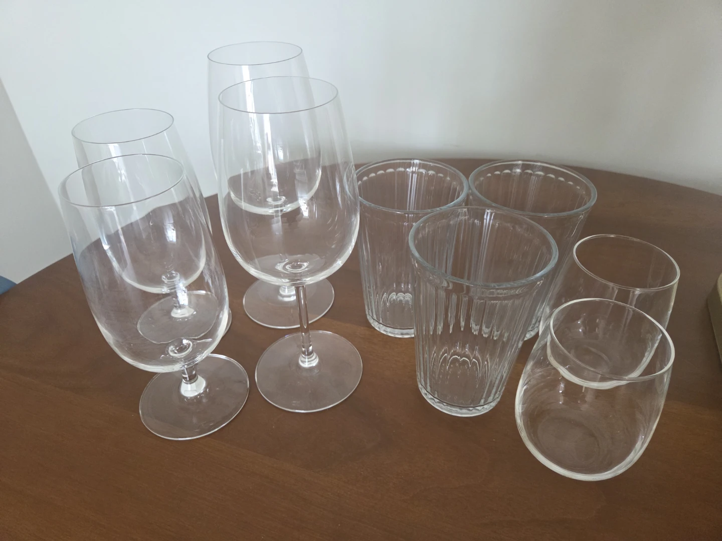 Mixed Glassware Cups