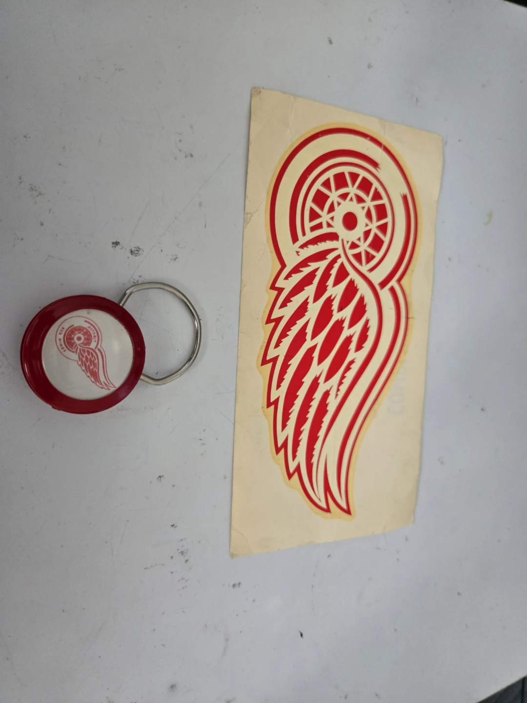 Detroit Hockey Club Vintage Keychain & Sticker