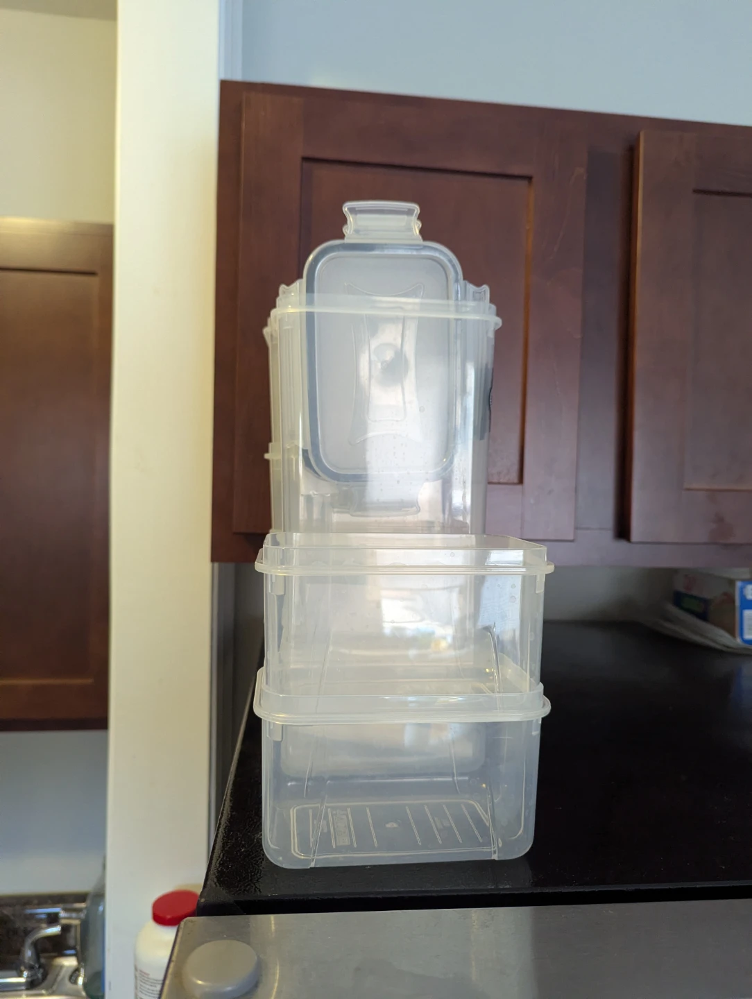 Stackable Food Storage Containers Set - photo 2
