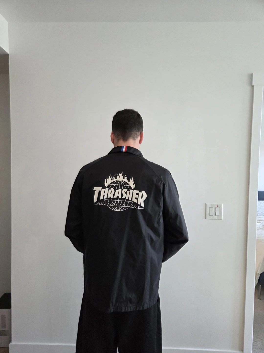 Thrasher Magazine Black Coach Jacket - photo 2