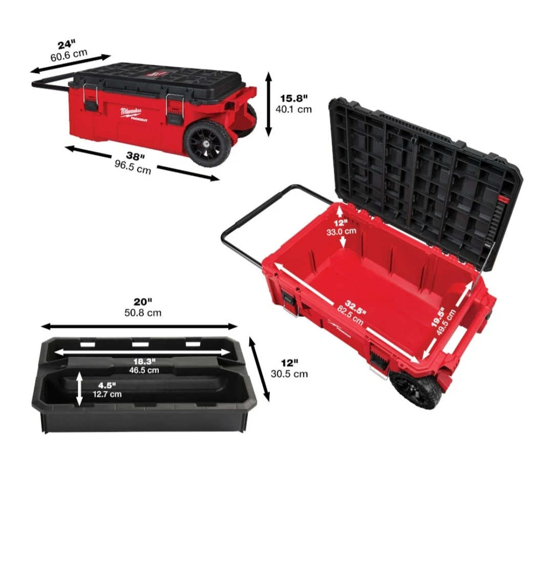 Milwaukee PACKOUT Rolling Tool Chest - photo 2
