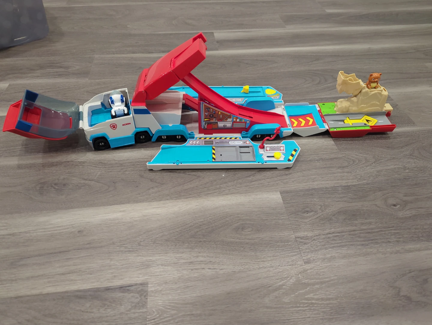 Paw Patrol Mighty Pups Super PAW Jet Command Center Playset