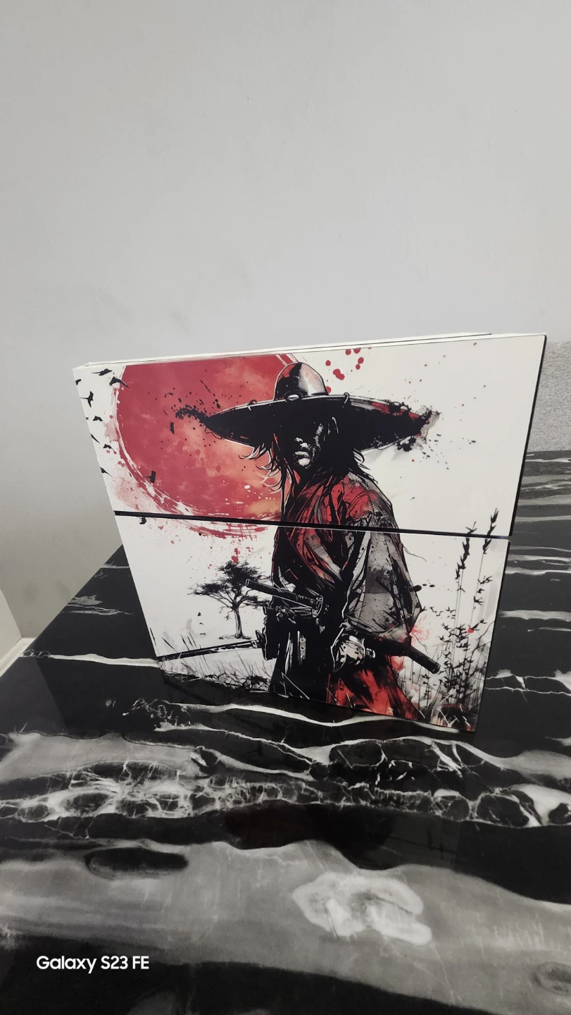 Custom Samurai 1tb PS4  Console with Controller - photo 4