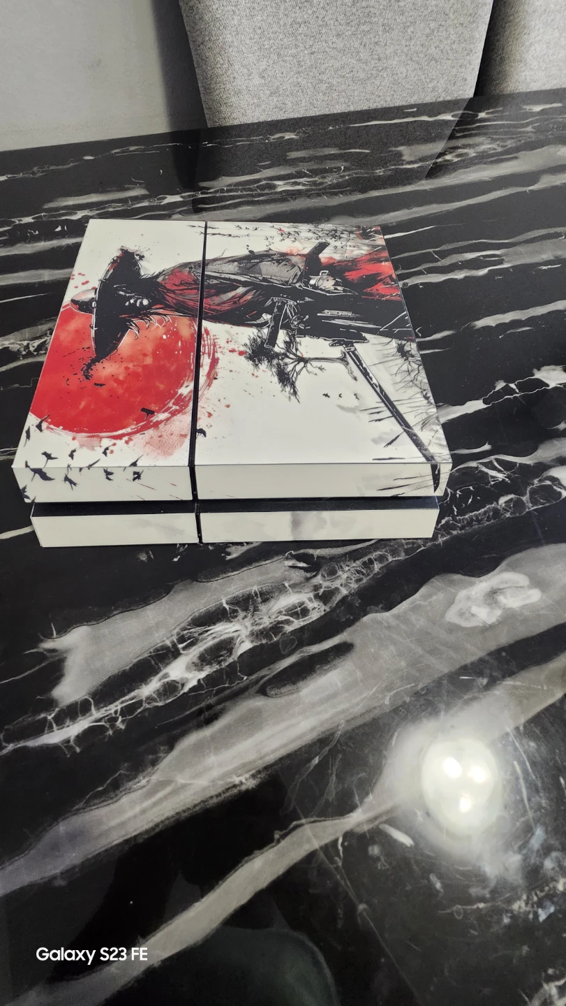 Custom Samurai 1tb PS4  Console with Controller - photo 5
