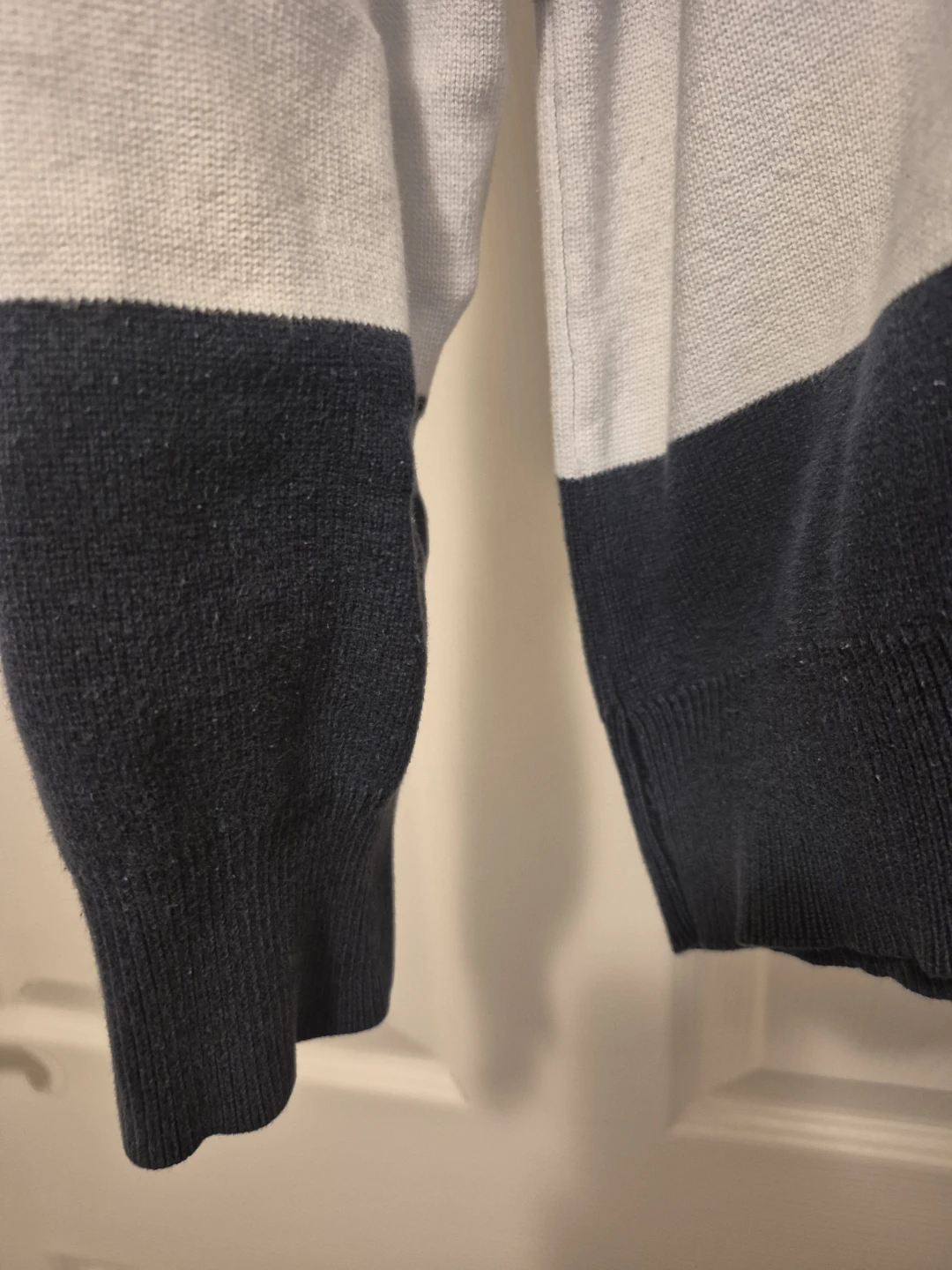 Nautica Striped 1/4 Zip Sweater - Size L ⚽️ - photo 3