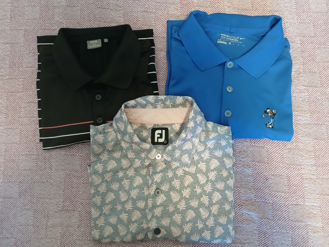 Men's XL Golf Polo Lot - Footjoy - Nike - Ping