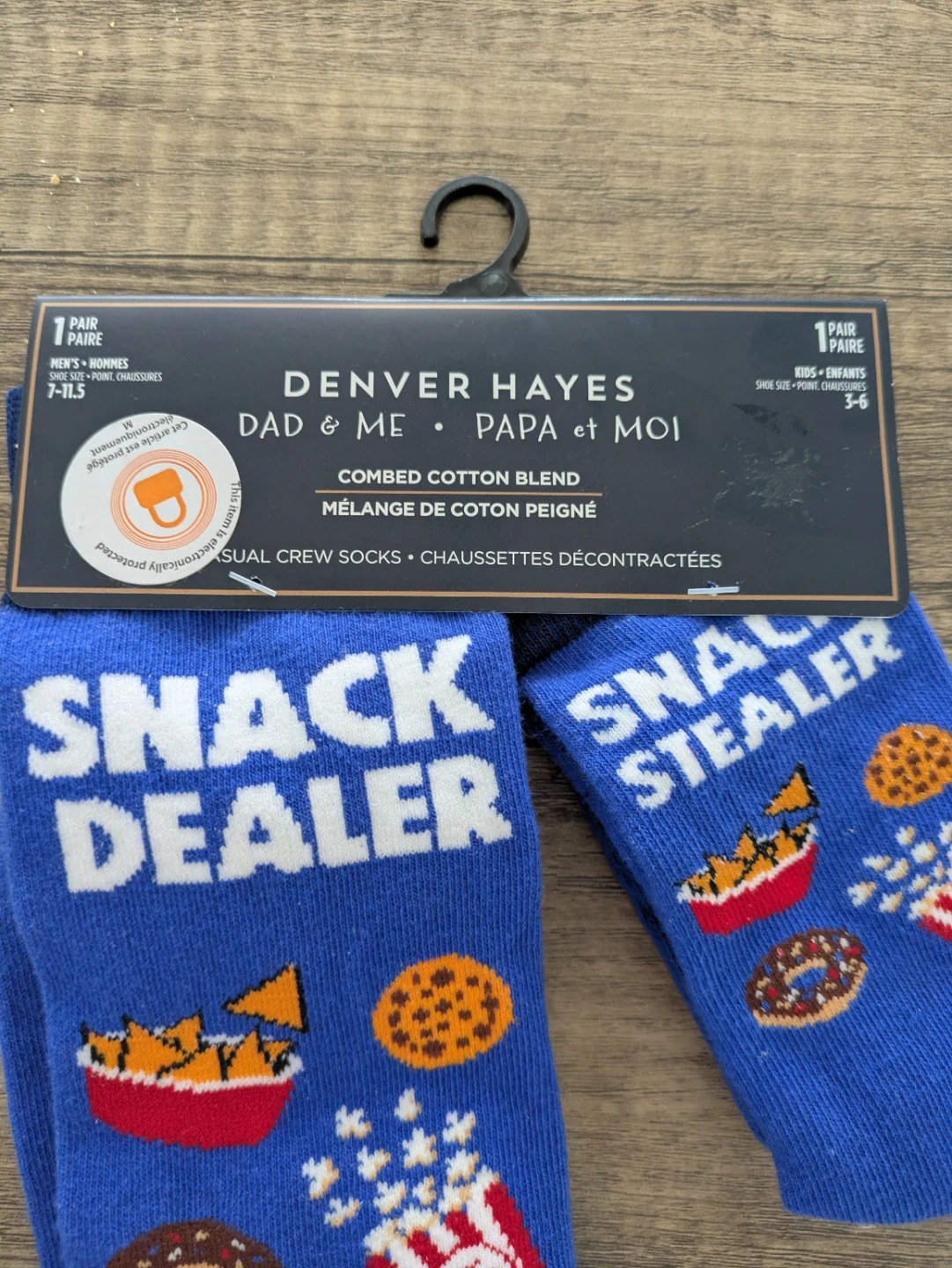 New. Dad & Me Crew Socks. Father's Day gift. Dad and kid. - photo 2