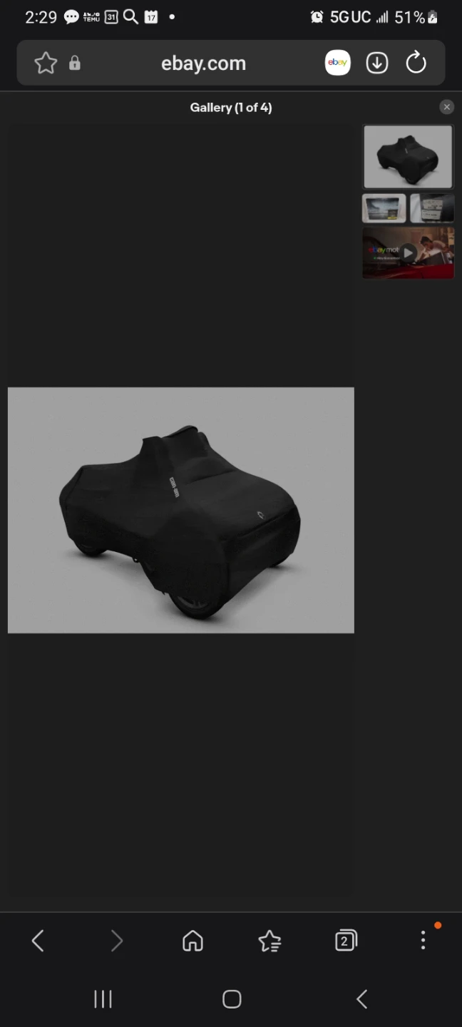 Original CanAm Ryker cover - photo 2