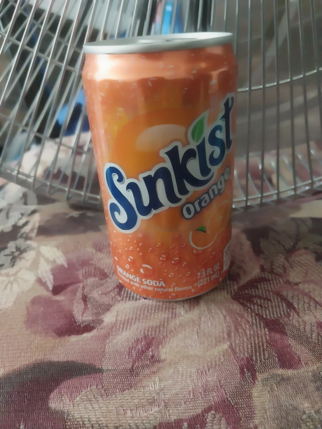Sunkist Orange Soda Can