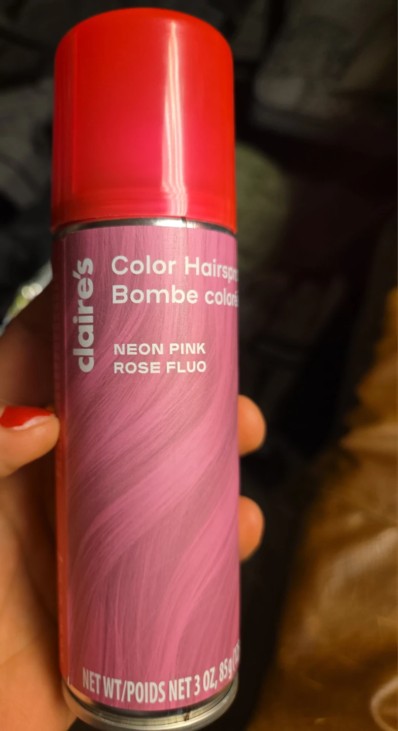 Claire's Color Hairspray - Neon Pink