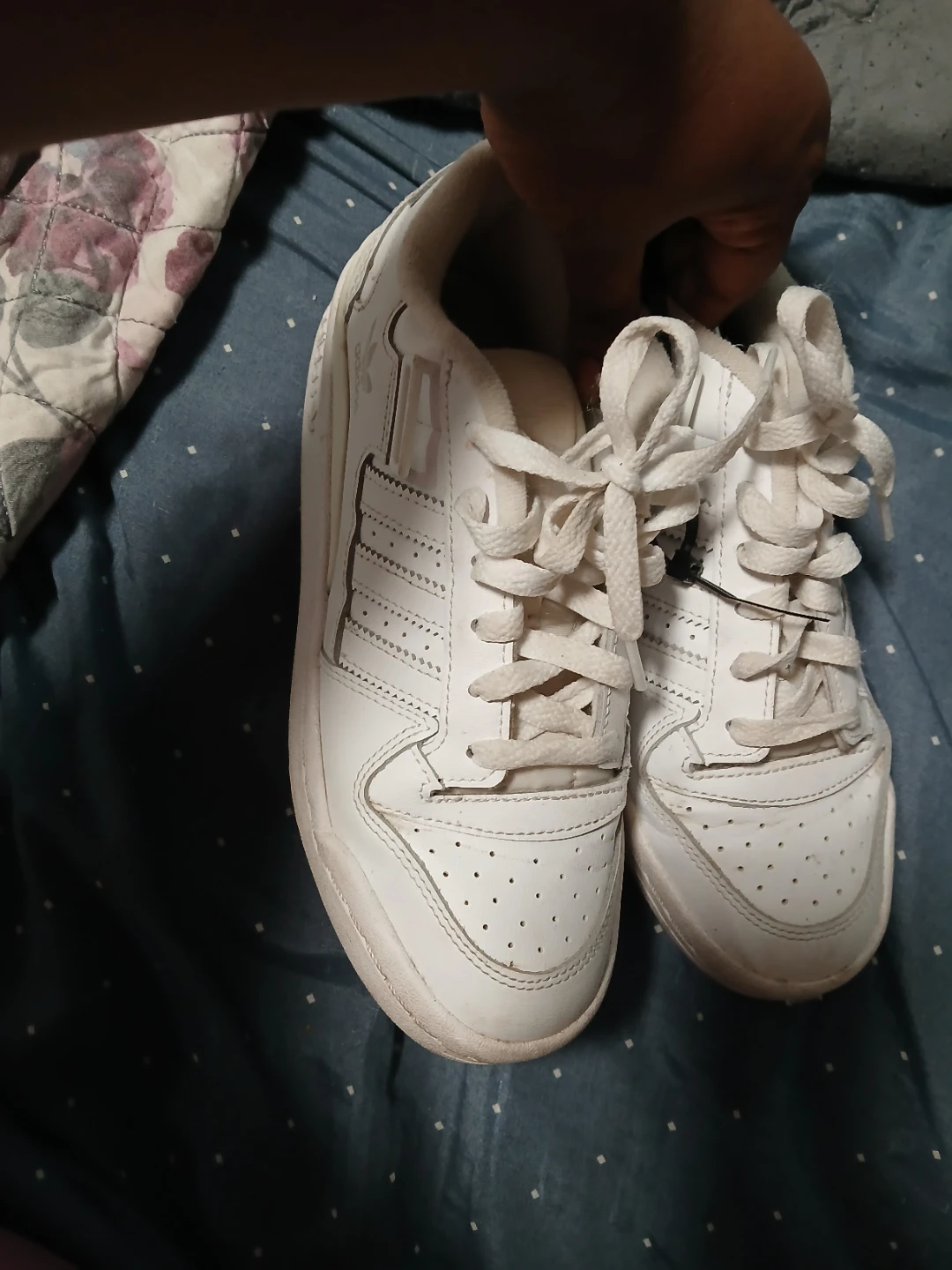 Adidas Forum Low White Sneakers 4/12