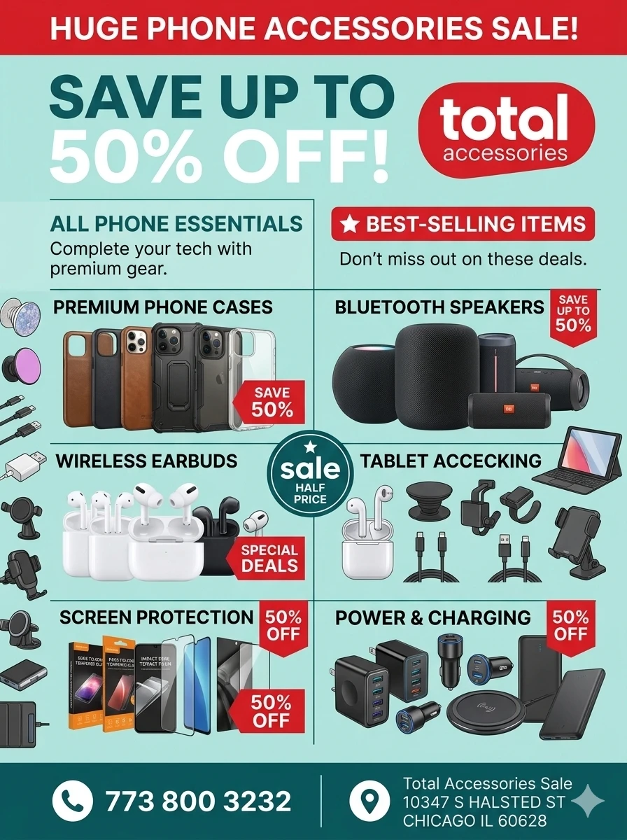 Total Accessories Phone Essentials Sale
