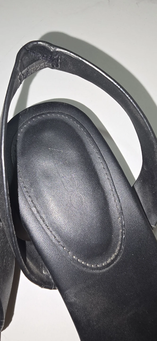 Aldo Black Slingback Block Heel Sandals - photo 2