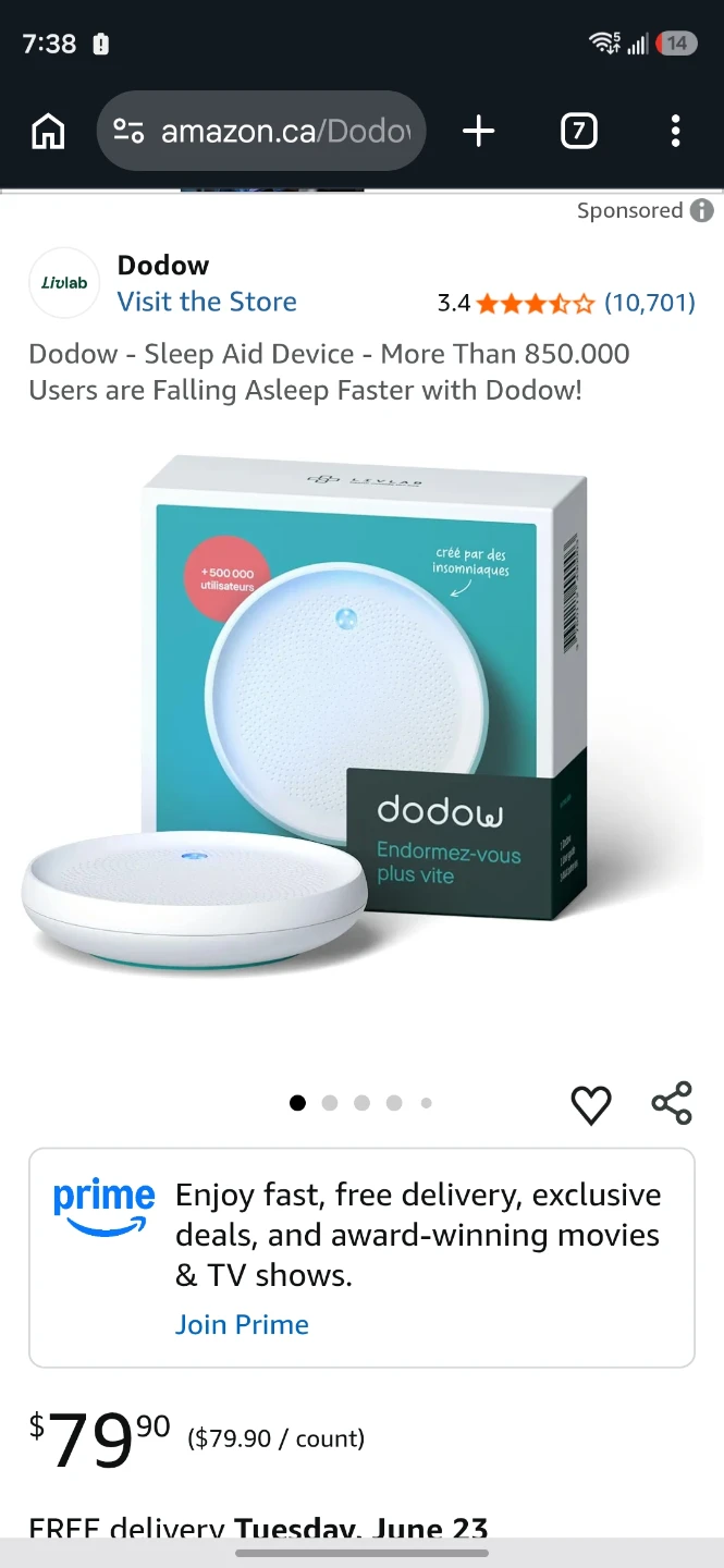 Dodow Sleep Aid Device - photo 2