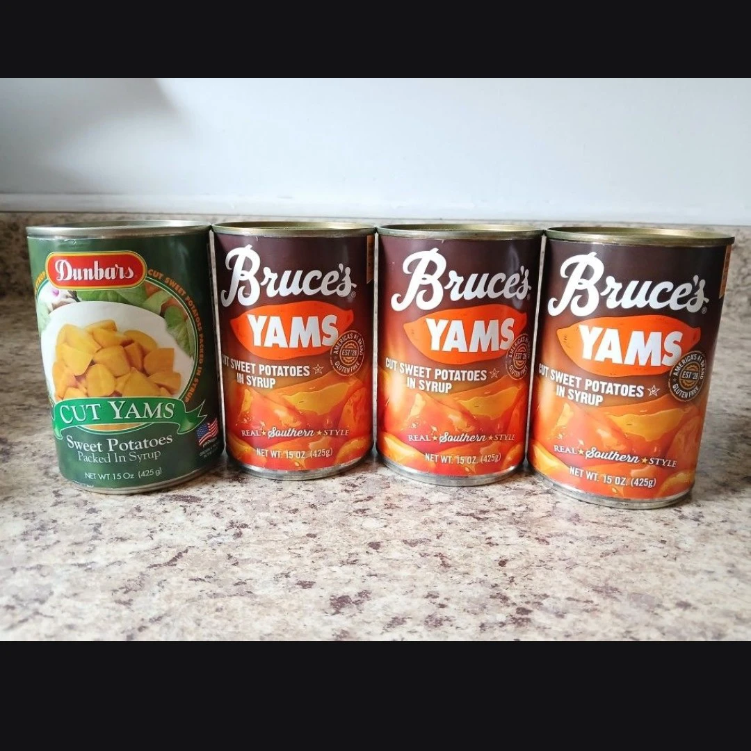 4 Cans Yams