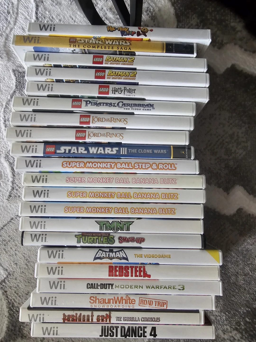 Nintendo Wii Games ($20 Each)