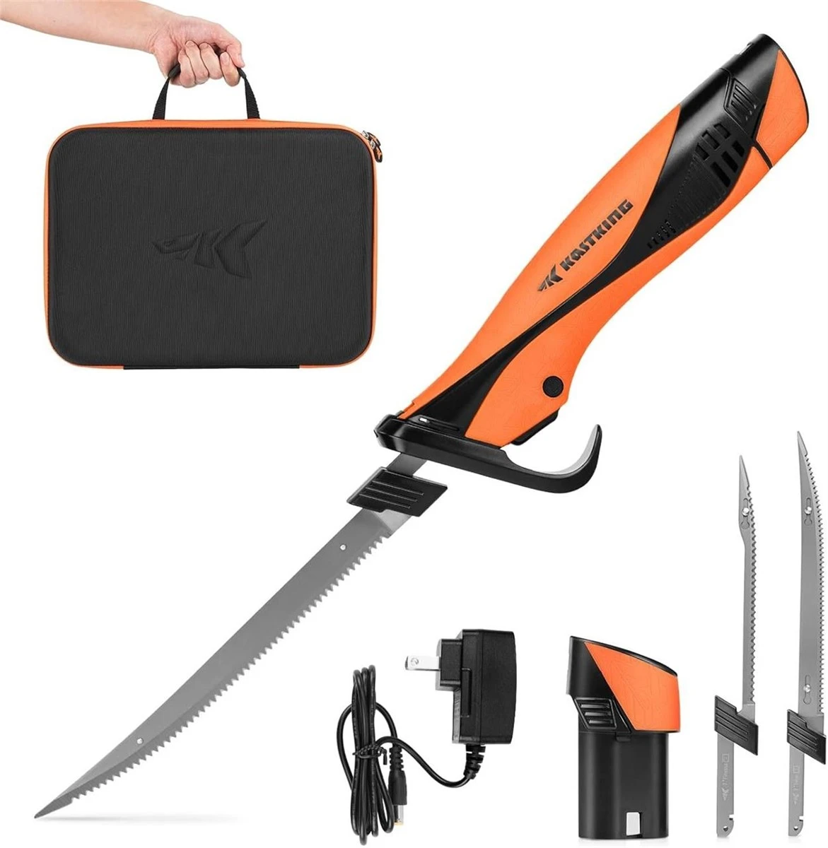 Kastking Electric Fillet Knife Set with Case