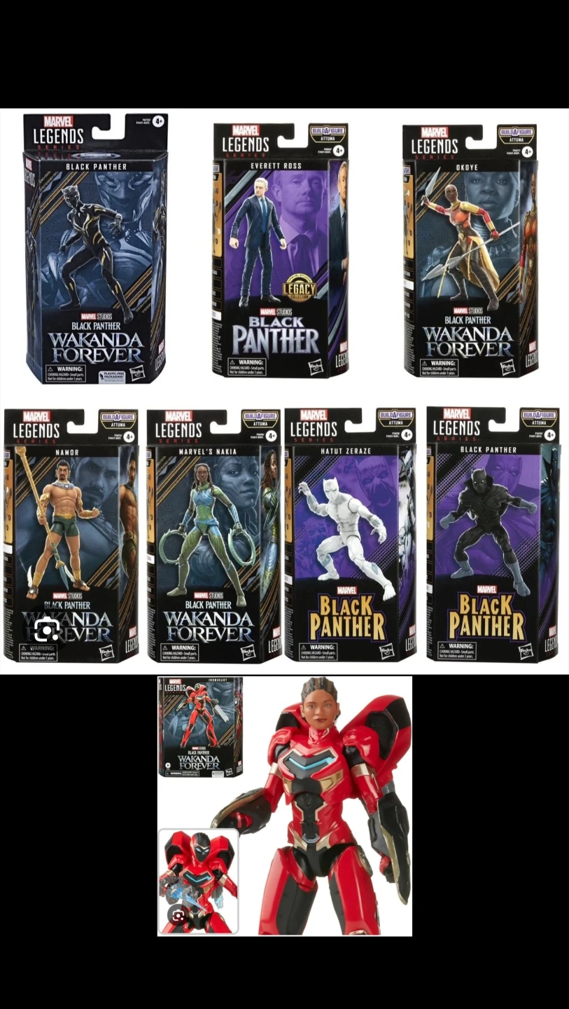 Marvel Legends Wakanda Forever 9 Figure Lot
