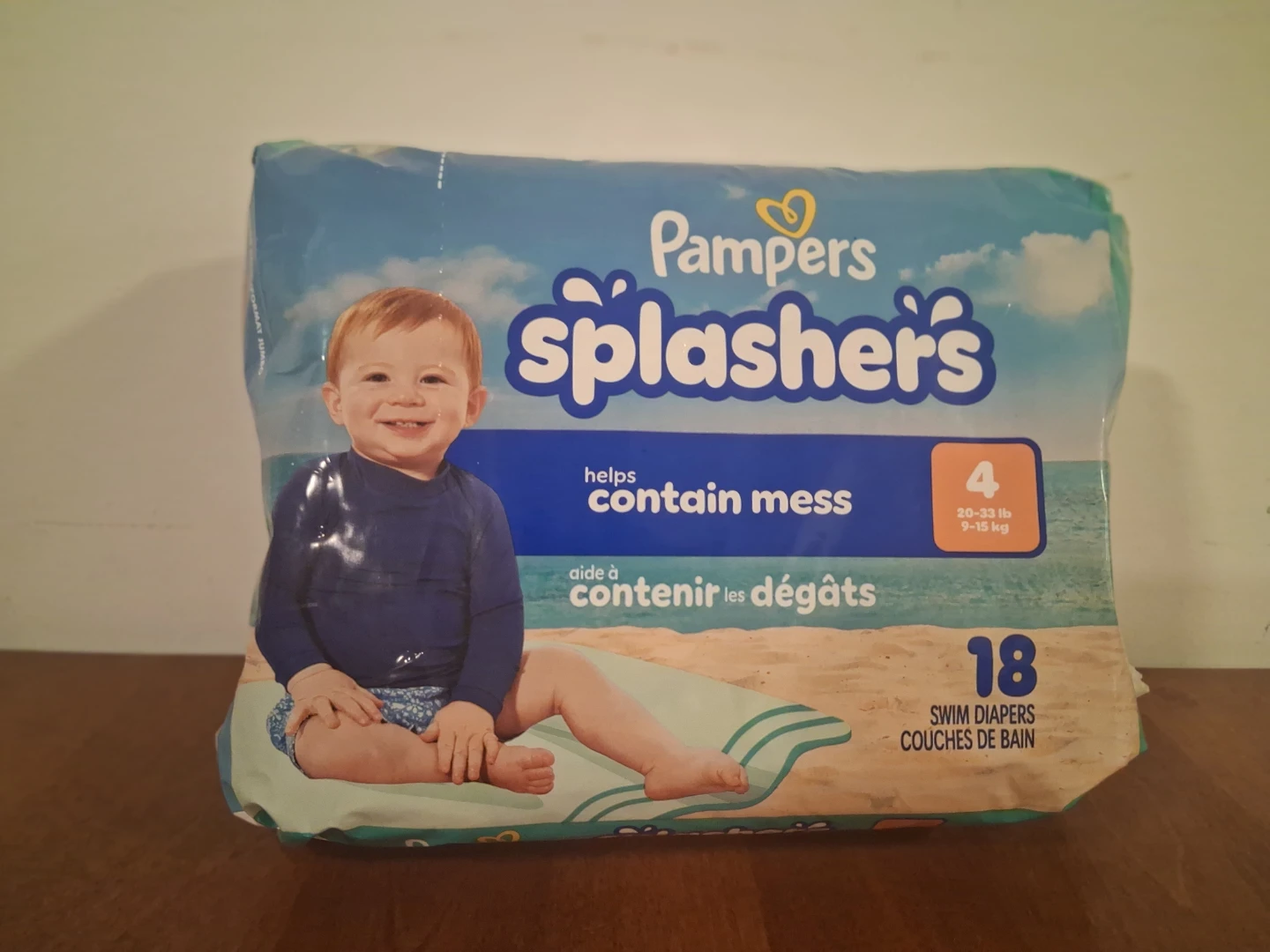NEW Pampers Swim Diapers Size 4 (18 count)